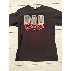 Dad Rocks Short Sleeve Shirt Size M